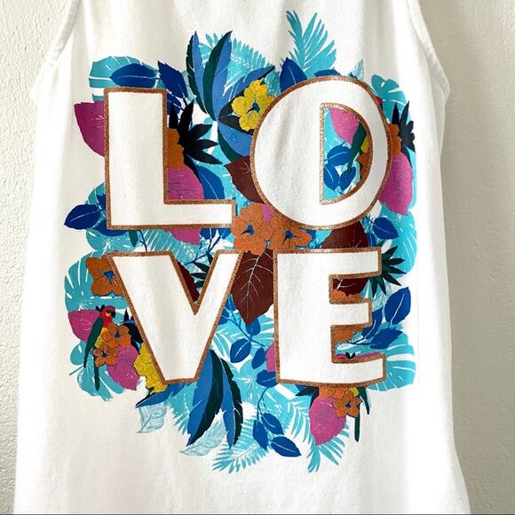 Old Navy Love Twisted Back Tank Size Kids Large - Picture 3 of 6